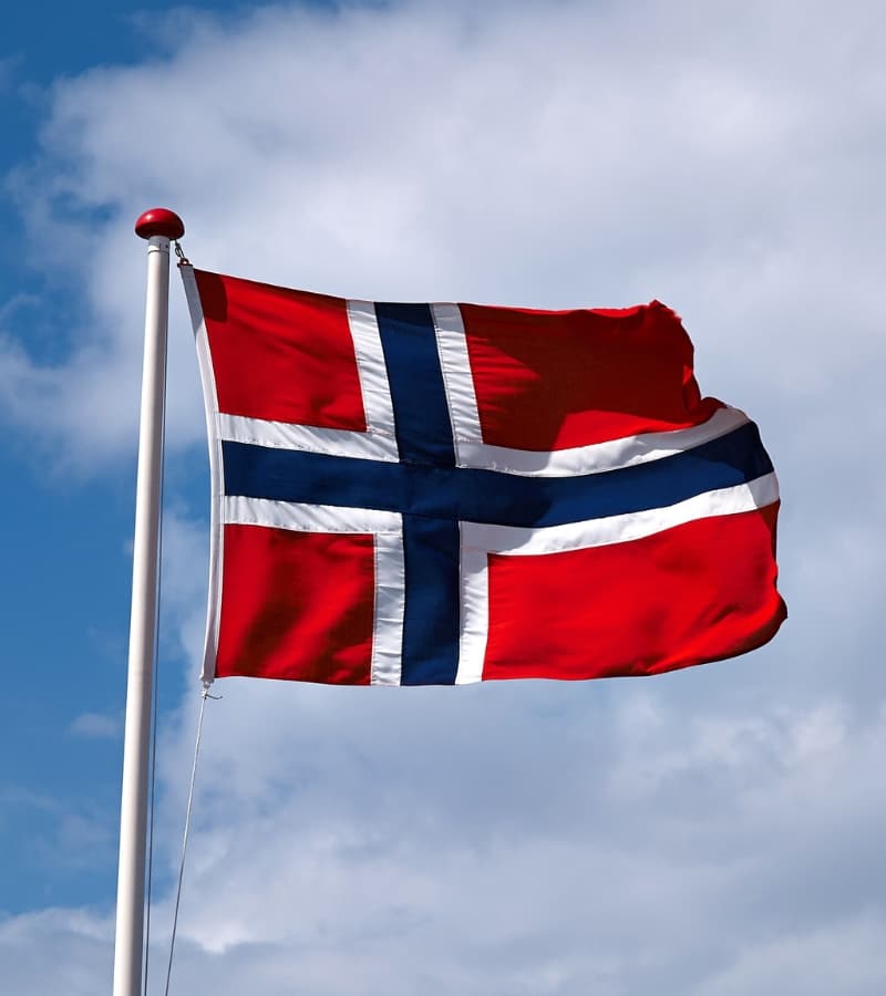 Norvēģijas karogs — darbs Norvēģijā ārzemniekiem